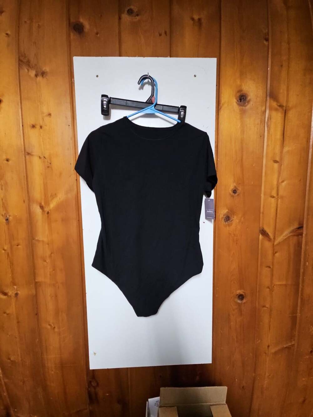 Auden Luxury Collection Black Bodysuit